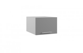 Арка ГПГ 500 шкаф верхний горизонтальный глубокий (Штукатурка белая/корпус Серый) в Тогучине - toguchin.mebel54.com | фото
