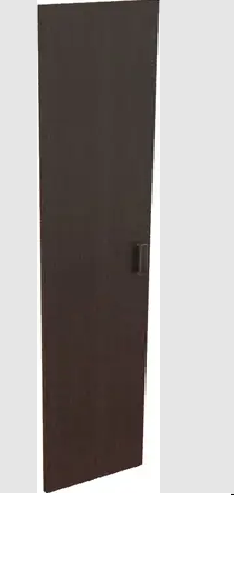 Дверь из ЛДСП к узкому стеллажу К-975. Ф Венге в Тогучине - toguchin.mebel54.com | фото