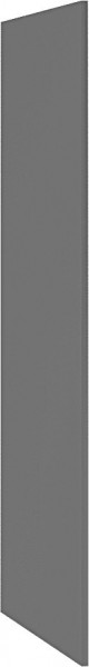 Фасад торцевой верхний Олива глянец ТПВ пенал (Белый глянец/высота 2336 мм) в Тогучине - toguchin.mebel54.com | фото