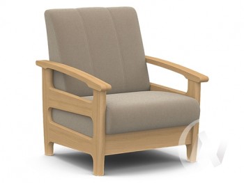 Кресло для отдыха Омега (бук лак/CATANIA LATTE) в Тогучине - toguchin.mebel54.com | фото