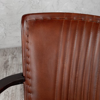 Кресло кожаное Джой в Тогучине - toguchin.mebel54.com | фото