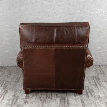 Кресло кожаное Лофт Аристократ (ширина 1100 мм) в Тогучине - toguchin.mebel54.com | фото