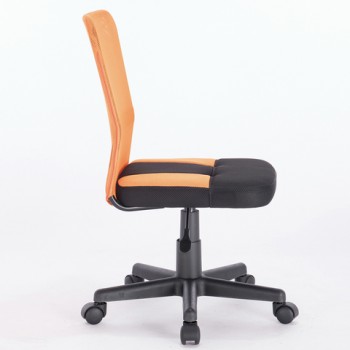 Кресло компактное BRABIX Smart MG-313 (черный, оранжевый) в Тогучине - toguchin.mebel54.com | фото