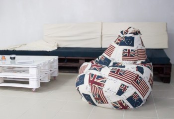 Кресло-мешок Британский Флаг в Тогучине - toguchin.mebel54.com | фото