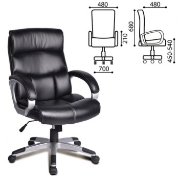 Кресло офисное BRABIX Impulse EX-505 в Тогучине - toguchin.mebel54.com | фото