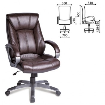 Кресло офисное BRABIX Maestro EX-506 (коричневый) в Тогучине - toguchin.mebel54.com | фото