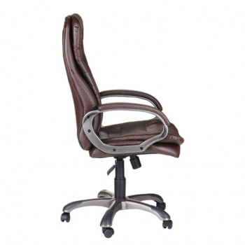 Кресло офисное BRABIX Omega EX-589 (коричневое) в Тогучине - toguchin.mebel54.com | фото