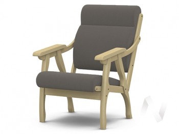 Кресло Вега-10 (бесцветный лак/ULTRA STONE) в Тогучине - toguchin.mebel54.com | фото