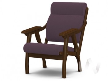 Кресло Вега-10 (орех лак/ULTRA PLUM) в Тогучине - toguchin.mebel54.com | фото