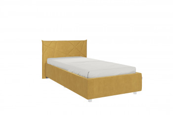 Кровать 0.9 Квест с основанием (Медовый велюр) в Тогучине - toguchin.mebel54.com | фото