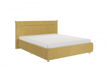 Кровать 1,6 Альба с основанием (Медовый велюр) в Тогучине - toguchin.mebel54.com | фото
