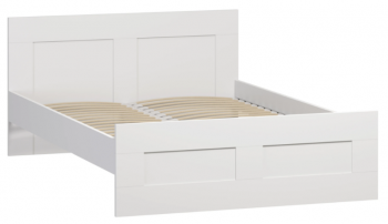 Кровать двухспальная Сириус 1600мм белый в Тогучине - toguchin.mebel54.com | фото