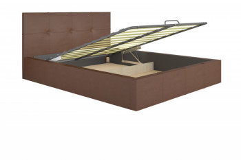 Кровать интерьерная 1,6м с подъемом Милос Атлант в Тогучине - toguchin.mebel54.com | фото