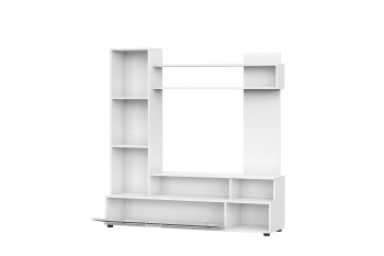 Мебель для гостиной "МГС 9" Белый / Цемент светлый в Тогучине - toguchin.mebel54.com | фото