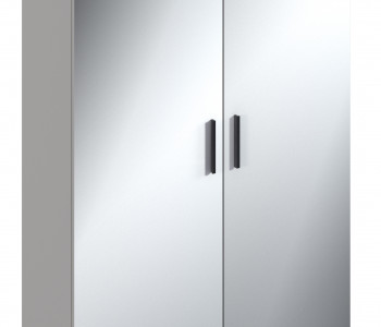 Милан СБ-3257 Шкаф 2 дверный Серый в Тогучине - toguchin.mebel54.com | фото