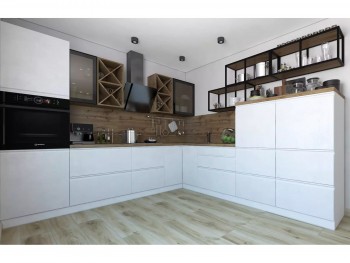 Модульная кухня Бронкс 1,8 м (Кварц) в Тогучине - toguchin.mebel54.com | фото