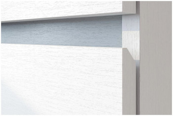 Модульная система "Токио" Пенал Белый текстурный / Белый текстурный в Тогучине - toguchin.mebel54.com | фото