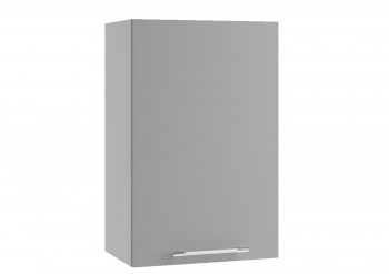 Монца П 450 шкаф верхний (Белый софт/корпус Серый) в Тогучине - toguchin.mebel54.com | фото
