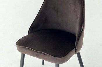 Набор стульев Милан 2 шт (кофе велюр/белый) в Тогучине - toguchin.mebel54.com | фото