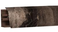 Плинтус LB-38, L=3000мм, мрамор бергамо темный в Тогучине - toguchin.mebel54.com | фото