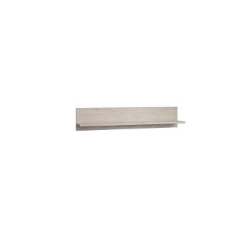Полка навесная Саманта Дуб харбор белый в Тогучине - toguchin.mebel54.com | фото