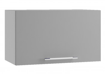 Ройс ПГ 600 Шкаф верхний горизонтальный (Графит софт/корпус Серый) в Тогучине - toguchin.mebel54.com | фото
