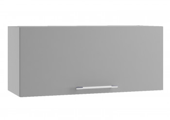 Ройс ПГ 800 Шкаф верхний горизонтальный (Графит софт/корпус Серый) в Тогучине - toguchin.mebel54.com | фото