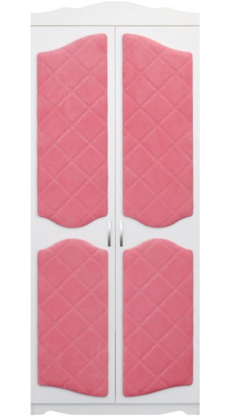 Шкаф 2-х створчатый серии Иллюзия 89 Розовый в Тогучине - toguchin.mebel54.com | фото