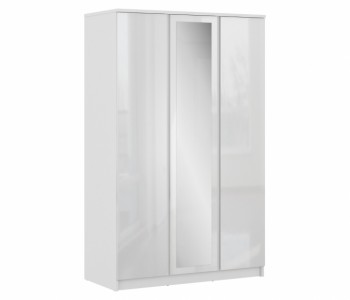 Шкаф 3-х дверный СБ-2493 Медея (Белый/Белый глянец) в Тогучине - toguchin.mebel54.com | фото