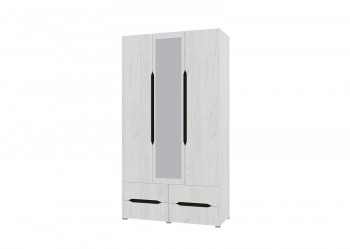 Шкаф 3-х створчатый с ящиками и зеркалом Вега (Прованс) в Тогучине - toguchin.mebel54.com | фото