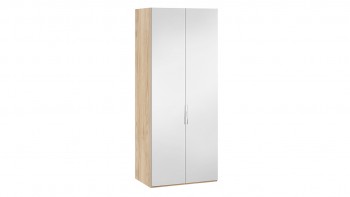 Шкаф для одежды с 2 зеркальными дверями «Эмбер» Яблоня Беллуно в Тогучине - toguchin.mebel54.com | фото