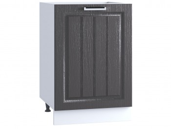 Шкаф нижний под мойку 500, ШНМ 500 (Клен серый/корпус белый) в Тогучине - toguchin.mebel54.com | фото