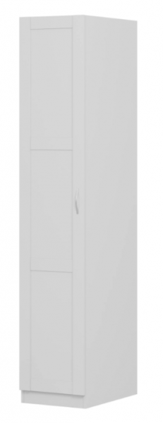 Шкаф однодверный Пегас сборный белый в Тогучине - toguchin.mebel54.com | фото