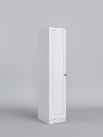 Шкаф угловой (левая секция) Классика (Белый/корпус Выбеленное дерево) в Тогучине - toguchin.mebel54.com | фото