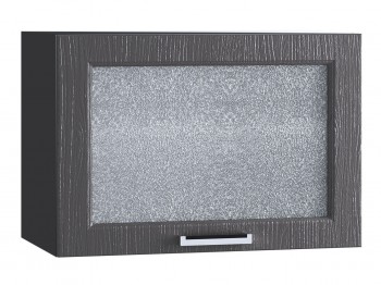Шкаф верхний горизонтальный со стеклом 609, ШВГС 609 (Клен серый/корпус венге) в Тогучине - toguchin.mebel54.com | фото