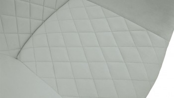 Стул «Дастин» К1С Белый/Велюр Confetti Silver в Тогучине - toguchin.mebel54.com | фото