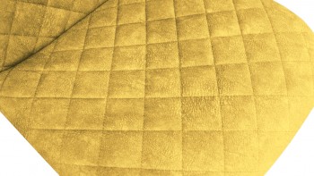 Стул «Ричи» К1С Белый/Микровелюр Wellmart Yellow в Тогучине - toguchin.mebel54.com | фото
