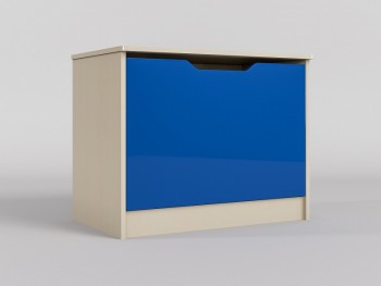 Ящик для игрушек Скай люкс (Синий/корпус Клен) в Тогучине - toguchin.mebel54.com | фото