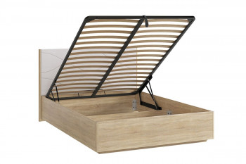 Зара Кровать 1.6 Люкс дуб сонома/белый в Тогучине - toguchin.mebel54.com | фото