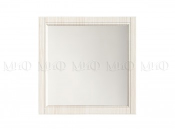 Зеркало Гармония (Белый/Белый глянец) в Тогучине - toguchin.mebel54.com | фото